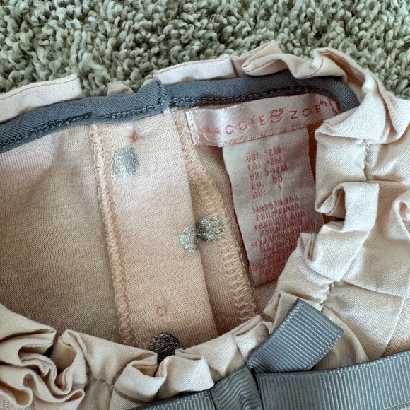 Maggie & Zoe Pink Polka Dot Dress – Size 12 Months - Picture 4 of 8